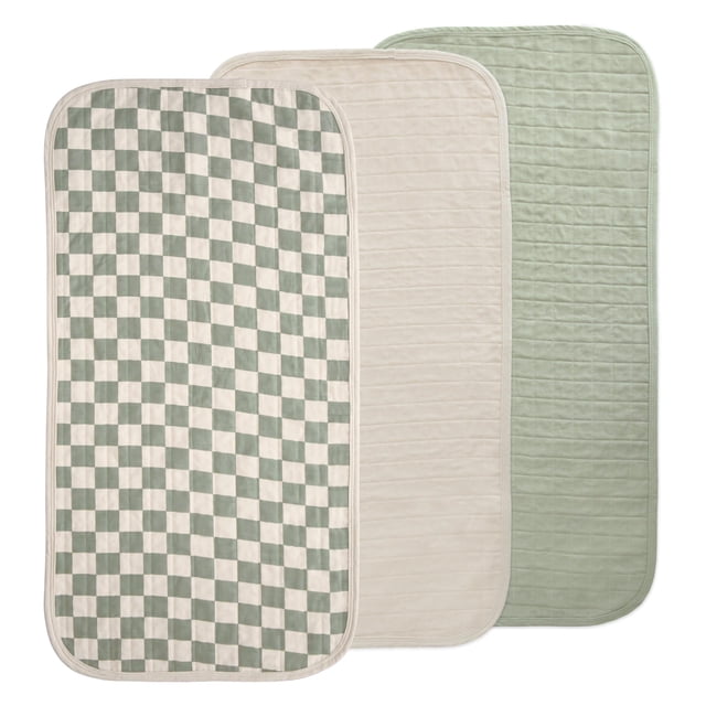 Protectores para cambiador Mushie, set de 3, 70 x 37 cm, impermeables