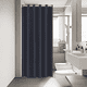 thumbnail image 2 of Cortina Para Baño De Tela Lavable Impermeable Lino 200x200 Xtellar Azul 200×200, 2 of 3