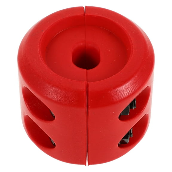 FUTUREORYY 1Set Aluminum Alloy Rubber Winch Cable Hitch Stopper for ATV UTV Truck Winch 2.4x2.4x1.8in