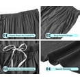 thumbnail image 5 of MoFiz Women's Solid Bamboo Rayon Pajama Pants with Pockets Loungewear 3Packs for Women, 5 of 6