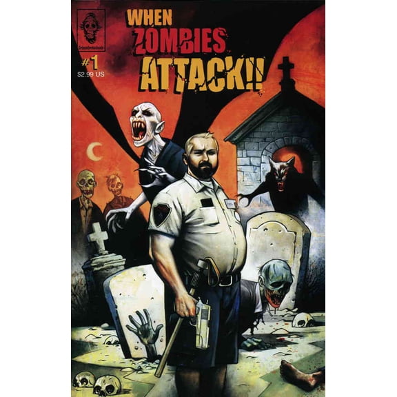 When Zombies Attack!! #1 VF ; GrimmGrottoGoods Comic Book