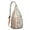 Rose-gold-4, variant on Cute Unicorn Sling Backpack - Rainbow & Stars Print Crossbody Bag with Mythical Horse Design, Lightweight Multi-Pocket Travel Pack for School & Daily Commute