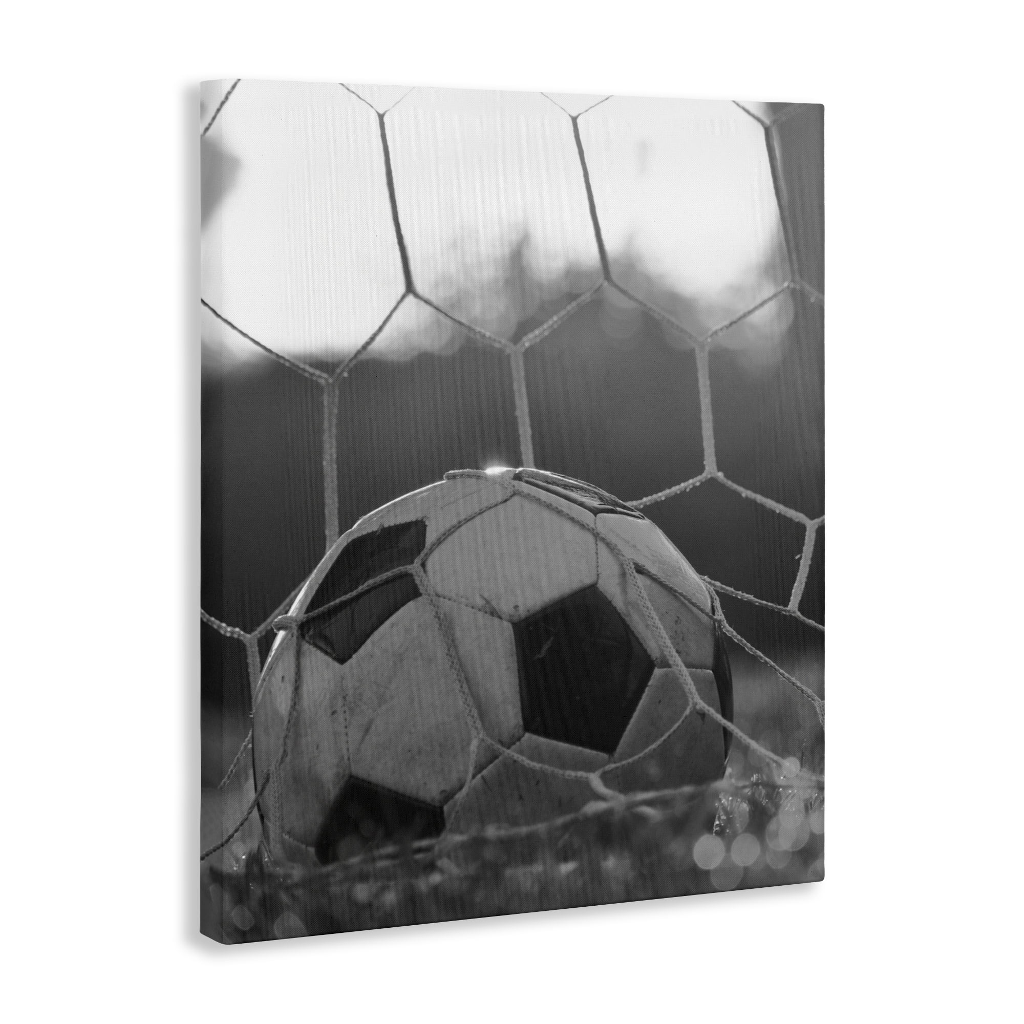 Stupell Industries Soccer Goal Score Canvas Wall Art, design by Marcus Prime