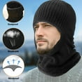 thumbnail image 4 of Liwarace Wool Knit Hat Padded Hat Headgear Ski Hat Hunting Tactical Hat Unisex, 4 of 17