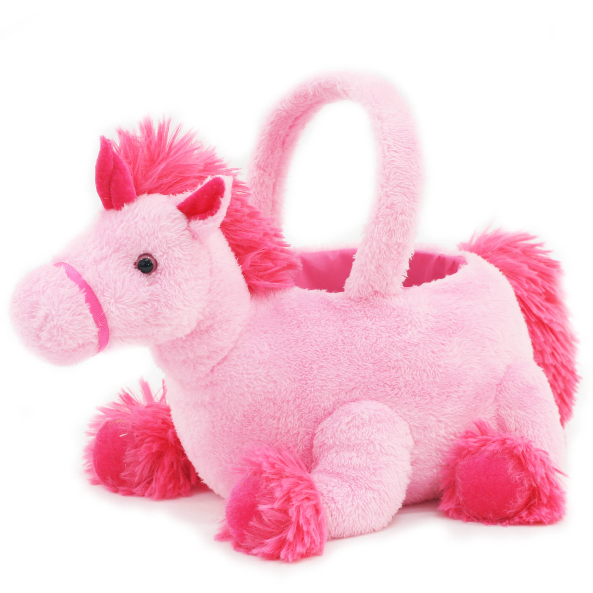 plush unicorn easter basket