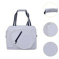 thumbnail image 6 of Luwecf Pickleball Bag Bag with Zipper Gift for Pickleball Enthusiasts White, 6 of 9