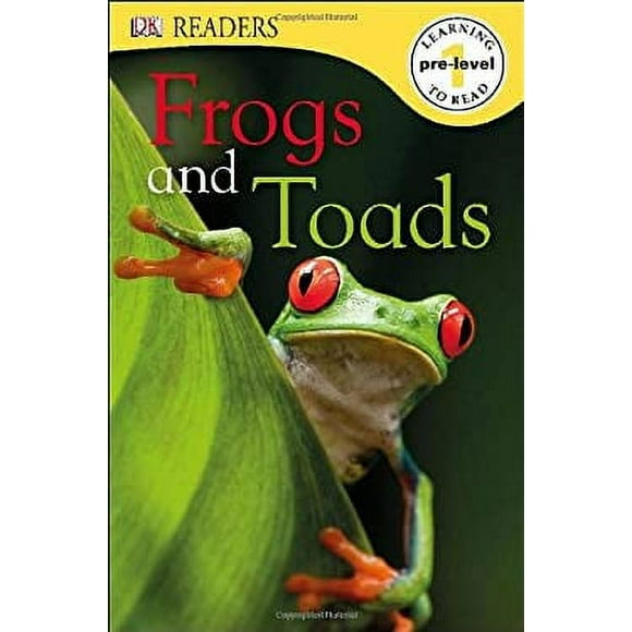 DK Readers L0: Frogs and Toads 9781465420107 Used / Pre-owned