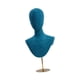 thumbnail image 5 of Cabeza de maniquí práctica y moderna con altura ajustable para exhibición de sombreros de mesa. Verde, 5 of 9
