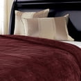 thumbnail image 3 of Pre-Owned Sunbeam Channeled Soft Microplush Electric Heated Blanket Full Garnet, 3 of 5