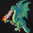 thumbnail image 3 of CafePress - Dragon's Lair Black T Shirt - Men's Classic Graphic Cotton T-Shirt, 3 of 4