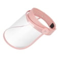 thumbnail image 1 of Casco ajustable, ligero, multifuncional, antivaho, protector facial completo. rosa, 1 of 7