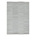 thumbnail image 3 of Unique Loom Williamsburg Collection Area Rug - Striped (6' 1" x 9' Rectangle Dark Gray/Ivory), 3 of 7