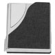 thumbnail image 4 of Portatarjetas de cuero de primera calidad para hombres y mujeres - Organizador elegante para tarjetas de presentación, color negro, n.° 980, 4 of 8