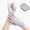 Gray, variant on 2 Pack Black Women Fingerless Sun Gloves UV Protection Non Slip Sunscreen Driving Gloves For Summer Outdoor
