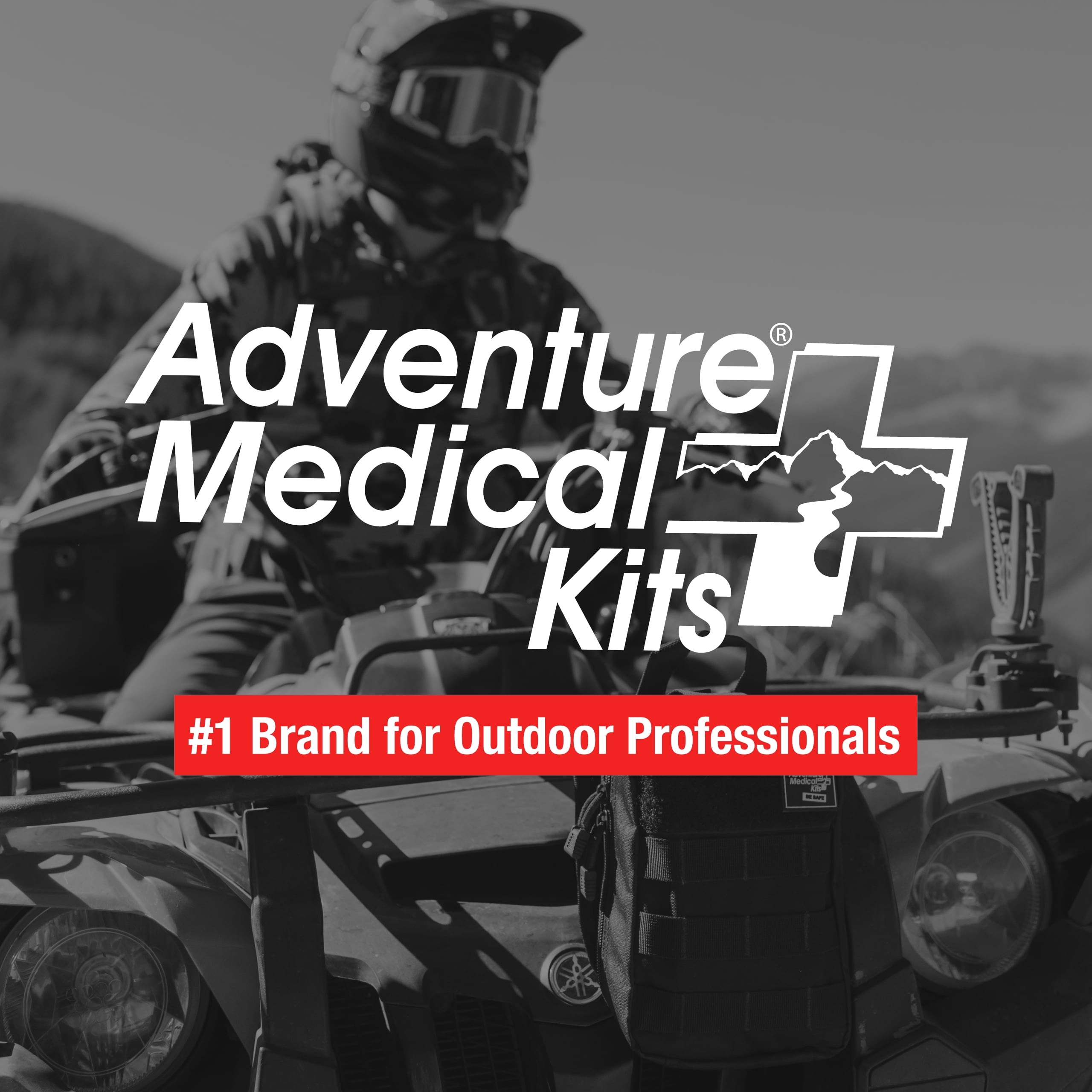 Adventure Medical MOLLE Bag Trauma Kit 2.0, Black Bag