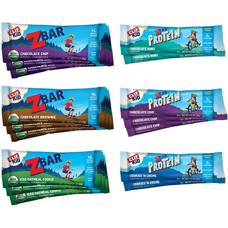 Clif Kid - Organic Granola Bars – Variety Pack - Organic - Non-GMO - Lunch Box Snacks (1.27 Ounce Energy Bars 16 Count) Assortment May Vary