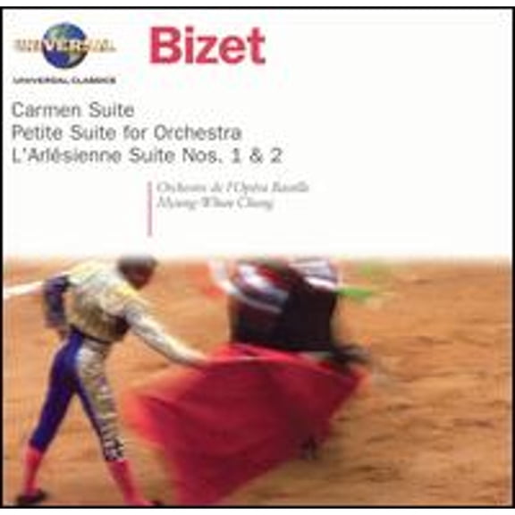 Pre-Owned Bizet: Carmen Suite; Petite Suite; L'Arlsienne Suite Nos. 1 & 2 (CD 0028947621416) by Bastille Opera Orchestra, Myung-Whun Chung (conductor)