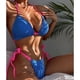 thumbnail image 2 of Bikini Ajustado,Traje De Baño De Dos Piezas Traje De Baño De Mujer De Moda Bikini De Dos Piezas Artesanía Superior, 2 of 5