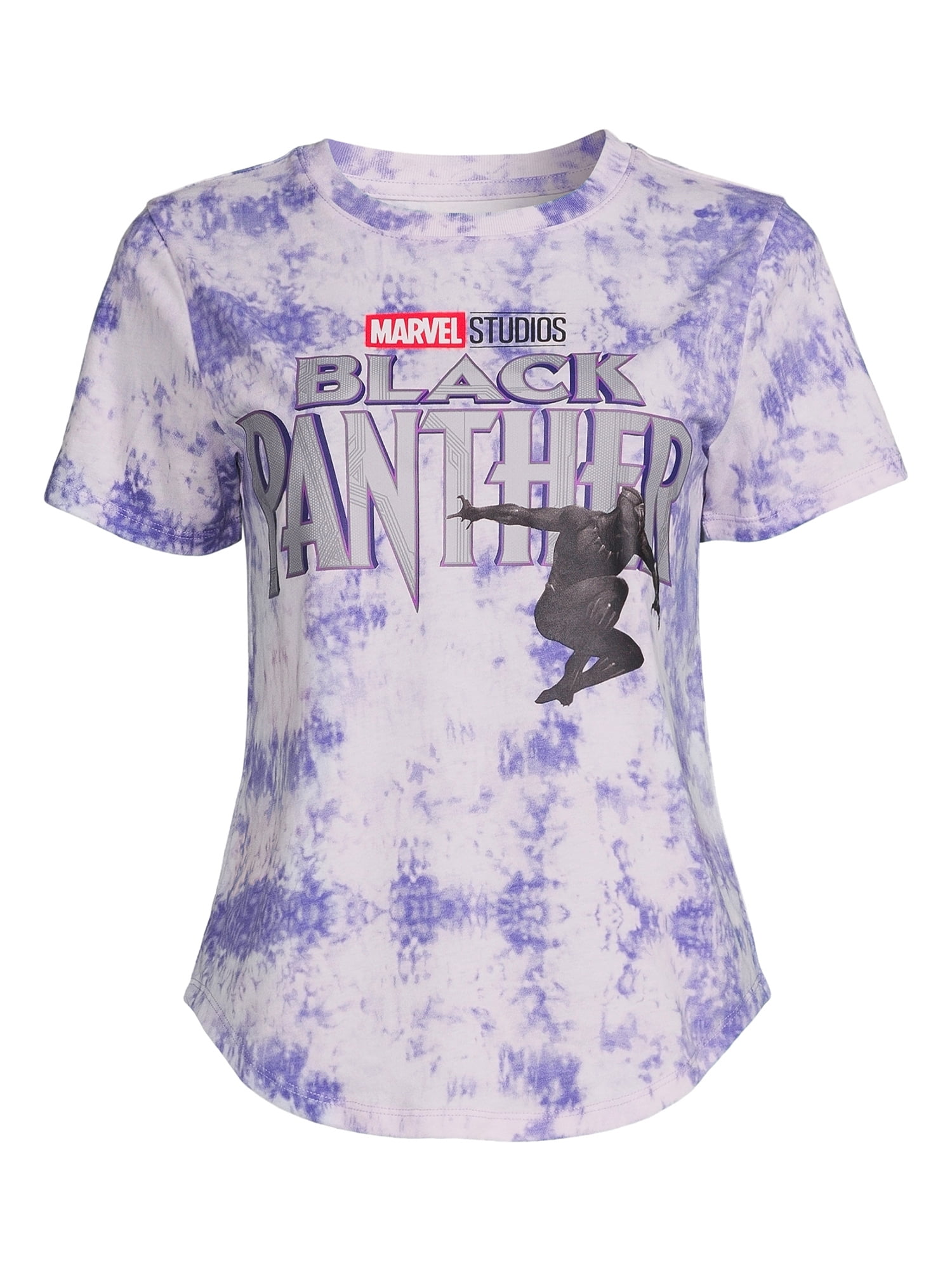Black Panther Junior's Graphic Print T-Shirt, Size L
