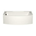 thumbnail image 5 of Malibu Home Tulum RH Massaging Air Jet Bathtub 60"x 32"x 18" in Biscuit, 5 of 6