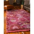thumbnail image 1 of Unique Loom 3140162 Tapis Rectangulaire Coppelia Baracoa 8 Pi. 4 Po. x 10 Pi., Rose, 1 of 2