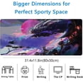 thumbnail image 2 of XXL Extended Anime Waterproof Mouse Pad Large Purple Mousepad Cartoon Dragon Gaming Stitched Edges Desk Pads Non-Slip Rubber Base Office Long Mouse Mat(Size:31.5x11.8in), 2 of 6