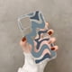 thumbnail image 1 of Funda de teléfono con patrón abstracto de remolino líquido en Beige y verde salvia para iPhone 11, 12 pro, XS MAX, 8, 7, 6, 6S Plus, X, 5S, SE, 2020, XR, 1 of 4