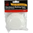 thumbnail image 3 of Chef Craft Non-Stick White Parchment Paper Cupcake Liners, Standard Size Baking Cups - 50 Count 3 Sets, 3 of 3