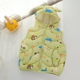 thumbnail image 4 of Godderr Kids Baby Puffer Vest Toddler Down Sleeveless Jacket for Boys Girls,Toddler Puffer Waistcoat Full Zip Waistcoat Ears Hooded Down Vest for 1-6 Years, 4 of 6