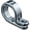 Silver, variant on Kuryakyn 7/8" or 1" P-Clamp Chrome 4018