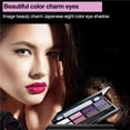 thumbnail image 3 of Vogacara Caja de paleta de sombras de ojos con encanto de sombras de ojos de ocho colores brillantes Pinceles de maquillaje y herramientas Vogacara CE003142-00, 3 of 6