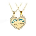 thumbnail image 1 of PVCS Mode Frais Meilleurs Amis Collier de Clavicule Bijoux pour Femmes, 1 of 8