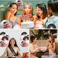 thumbnail image 4 of Sweet 21st Birthday Decorations Gifts Girl, Happy Birthday Party Supplies with Sweet 21 Sash, Tiara Rhinestone Crown, Black Rose Gold Balloon, Cake Topper, Keyring for 21 Party Decor Supplies Favor, 4 of 8