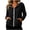 Black_B, variant on Women's Lightweight Zip Up Vests Spring Summer Casual Sleeveless Hooded Jackets Sun Protection Vest Tops with Pockets
