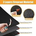 thumbnail image 3 of Heat Resistant Mat for Air Fryer,Deep Fryer,Oven,15x18in Hot Pads for Kitchen Counter Heat Protector,Under Coffee Maker Mats for Quartz Countertop Protector,Deep Fryer Coffee Machine Accessories, 3 of 8