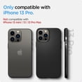 thumbnail image 2 of Funda Spigen para iPhone 13 Pro 2021, negra mate, ajustada, 2 of 8