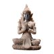 thumbnail image 4 of Estatua de Buda sentado de piedra arenisca, colección de esculturas artesanales decorativas de 3x2x4 pulgadas para regalo de inauguración de la casa, Estilo B Macarena Estatua al aire libre, 4 of 8
