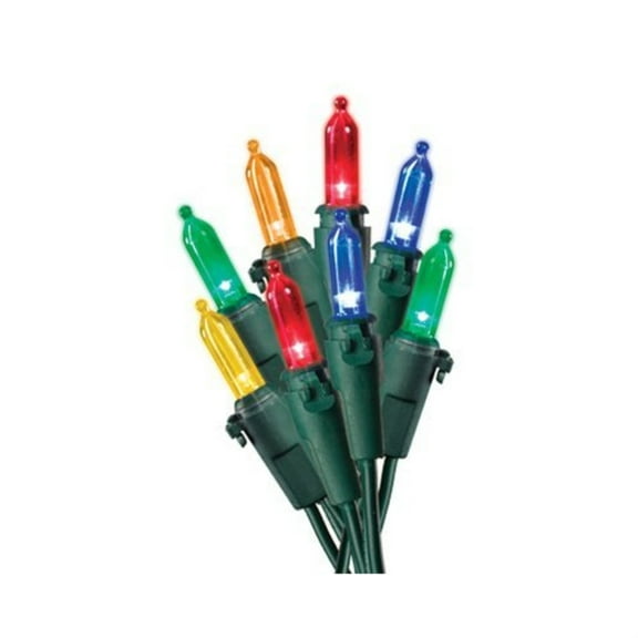 Holiday Wonderland 40841-88A Christmas LED 100-Light Set, Mini, Multi - Quantity 1