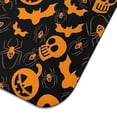 thumbnail image 5 of Halloween Pumpkins Bats Spiders and Skulls Dish Drying Mat for Kitchen 1 Pack, Ultra Absorbent Microfiber Dishes Drainer Mats,16x18in(41x46cm), 5 of 6