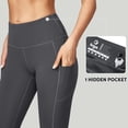 thumbnail image 3 of High Waist Yoga Pants with Pockets, Leggings for Women Tummy Control, Workout Leggings for Women 4 Way Stretch, 3 of 12