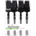 thumbnail image 3 of EcoQuality Black Disposable Plastic Salad Forks - Heavy Weight Plastic Black Cutlery, Disposable Utensils, Silverware Perfect for Wedding, Birthday, Event Planning, Baby Shower, Anniversaries (64), 3 of 4