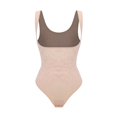 thumbnail image 1 of Ropa interior de malla traje de tangas para mujer, moldeador de cuerpo completo sin costuras, cintura delgada, Control de barriga, corsé plano debajo del busto, 1 of 4