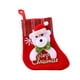 thumbnail image 1 of Bolsas de Navidad pequeñas Matsuzay de dibujos animados calcetines de muñeco de nieve, 1 of 6