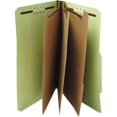 thumbnail image 3 of Bilot 10291 Pressboard Classification Folder, Letter, Eight-Section, Green, 10/Box, 3 of 3