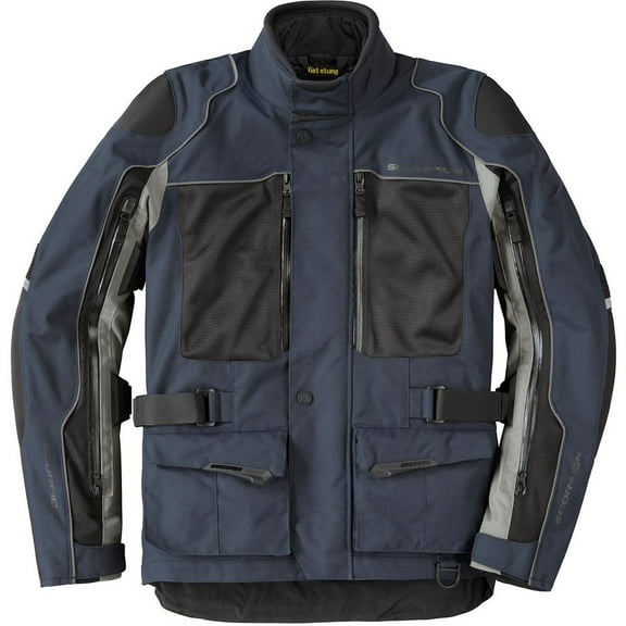 Scorpion Yosemite Mens Textile Motorcycle Jacket Dark Blue XXL