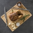 thumbnail image 3 of French Home Laguiole Stainless-Steel Carving Set with Wood Cutting Board, 3 of 5