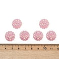 thumbnail image 2 of AB-color Resin Rhinestone Beads with Acrylic Round Beads Inside for Bubblegum Jewelry Pink 16x14mm Hole: 2~2.5mm, 2 of 5