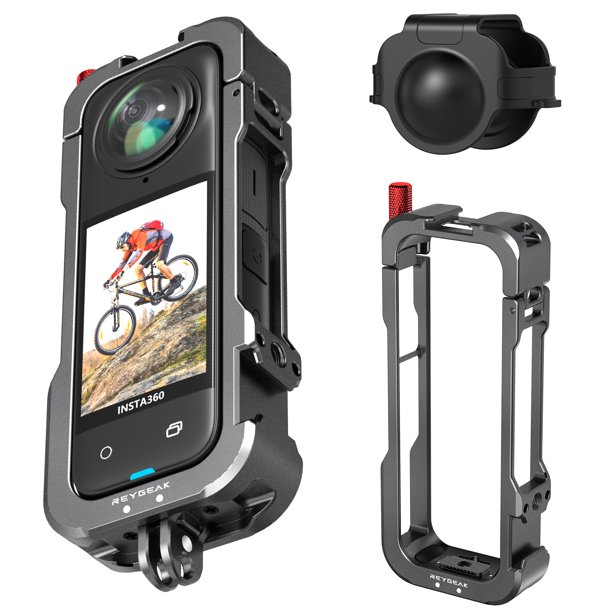 Funda protectora de cámara REYGEAK para Insta360 X4 con funda