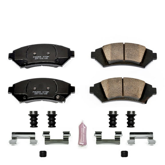 Power Stop Front Z23 Evolution Carbon-Fiber Ceramic Brake Pads Z23-1076 Fits 2005 Chevrolet Impala