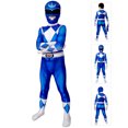 thumbnail image 3 of VAAT Power Rangers Cosplay Costumes for Kids Jumpsuit Fancy Dress up costume party Playsuit M Size Red, 3 of 5